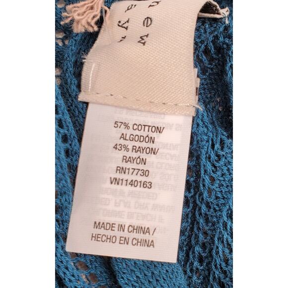 A New Day‎ Women's Teal Lightweight Scarf/Wrap One Size New - Picture 6 of 8